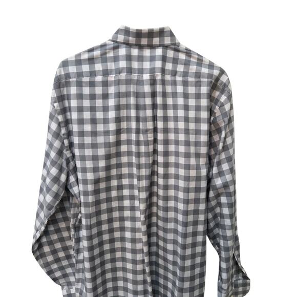 Men's Peter Millar Long Sleeve Dress Shirt, 100% Cotton, Size Large - Picture 5 of 10